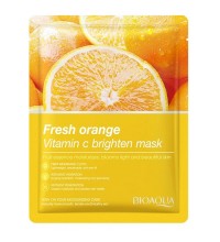 BIOAOUA Осветляющая апельсиновая маска с витамином С