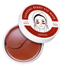 Shangpree Гидрогелевые патчи для глаз с женьшенем Ginseng Berry Eye Mask