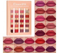 CmaaDU Подарочный набор жидких помад для губ Liquid Lipstick, 20 цветов