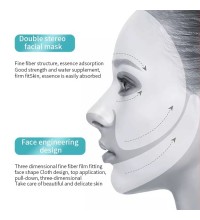 IMAGES Омолаживающая лифтинг маска для лица и подбородка с коллагеном