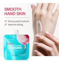 Sadoer Питательный и восстанавливающий крем для рук Peach Hand Cream