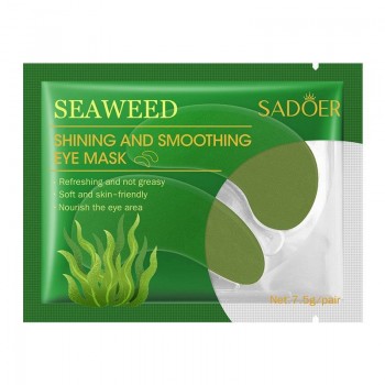 SADOER Гидрогелевые патчи для глаз от морщин, синяков, отеков, темных кругов под глазами Seaweed Shining