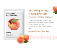 LANBENA Освежающая тканевая маска для лица с персиком