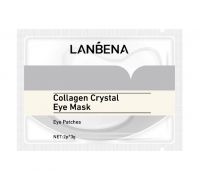 Гидрогелевые патчи для глаз Lanbena Collagen Crystal Eye Mask, белые