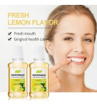 SADOER Освежающий ополаскиватель для полости рта с ароматом лимона, 250мл