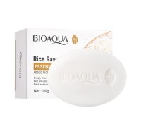 BIOAOUA RICE RAW PULP Мыло для лица и тела с экстрактом риса, 100 г