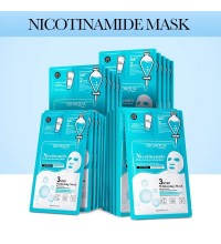 3-х ступенчатая Отбеливающая маска для лица с ниацинамидом