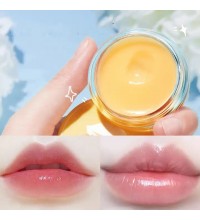 Увлажняющая и питательная маска-бальзам для сухих и обветренных губ со вкусом апельсина