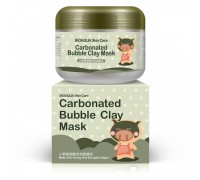 Пузырьковая кислородная маска BioAqua Carbonated Bubble Clay Mask очищающая на основе глины, 100 гр