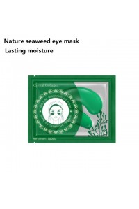 Патчи для глаз Crystal collagen gold с экстрактом зеленого чая Spirulina Nourishing Eye Patch